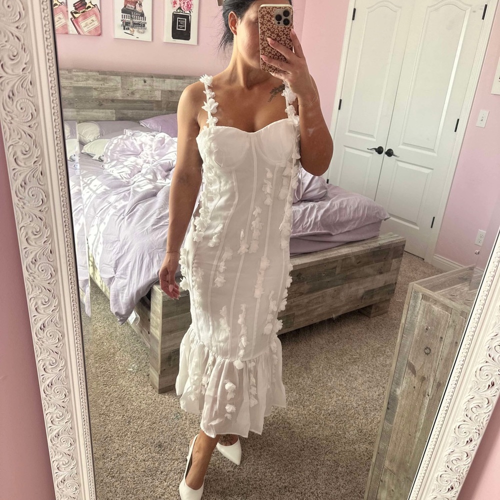 White dress